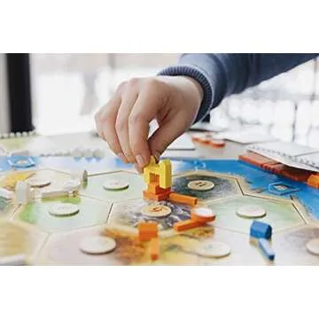 CATAN Cities & Knights Board Game Expansion - Enhance Your CATAN Experience with Intriguing New Challenges! Strategy Game for Family, Ages 12+, 3-4 Players, 90 Min Playtime, Made by CATAN Studio
