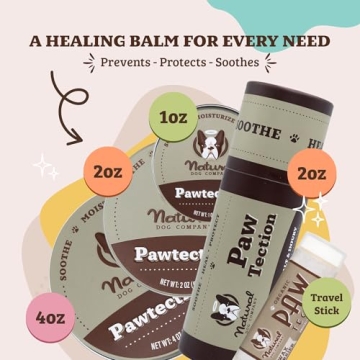 Natural Dog PAWDICURE Bundle for Healthy Paw Protection