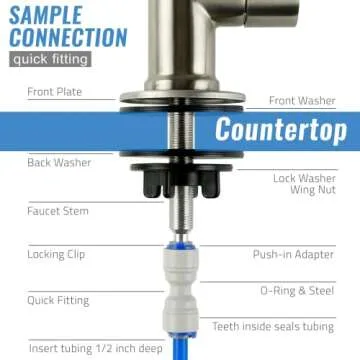 iSpring GA1-BN RO Faucet – Heavy-Duty Kitchen Faucet
