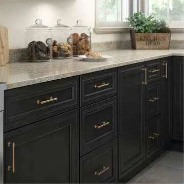 Franklin Brass Straight Bar Cabinet Pull, Champagne Bronze, 5-1/16 in (128mm) Drawer Handle, 10 Pack, P29618Z-CZ-B