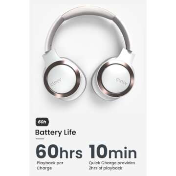 Cleer Audio Enduro ANC Noise Canceling Headphones - 60 Hours, Bluetooth, Over-Ear Design