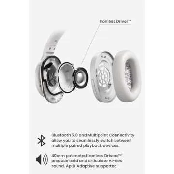 Cleer Audio Enduro ANC Headphones with 60 Hour Battery Life