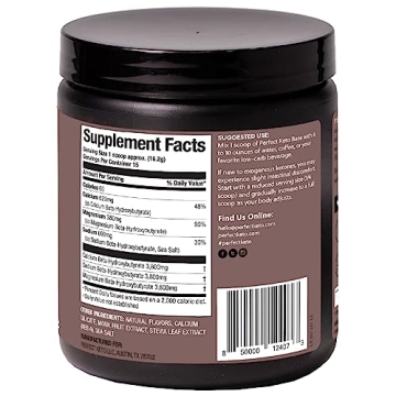 Perfect Keto Exogenous Ketones Powder for Ketosis and Energy Support