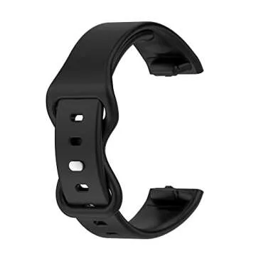 BabyValley Watch Bands Compatible for Amazon Halo View Bands Soft Sport Adjustable Wristbands Strap Replacement Bands for Amazon Halo View for Women&Men (Small, white+red+black)