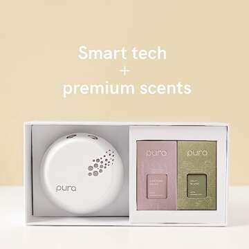 Pura Smart Home Fragrance Device - Dual Scent Diffuser Set