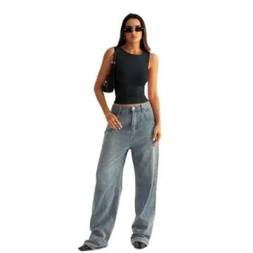 Eachyes Womens Boat Neck Seamless Tank Tops Sleeveless Double Layering Shirts Basic Going Out Tops Summer Outfits Black X-Small