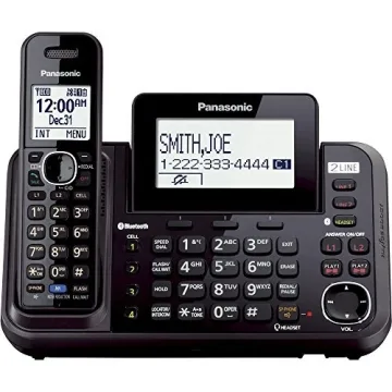 Panasonic KX-TG9541B Bluetooth 2-Line Phone & Answering Machine