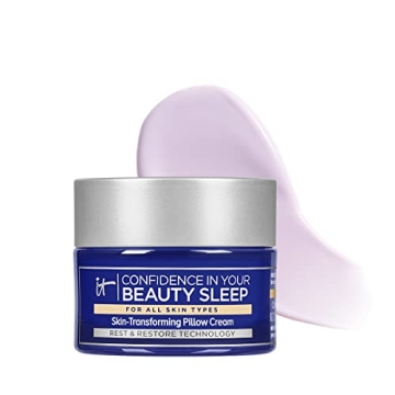 IT Cosmetics Confidence in Your Beauty Sleep - Anti-Aging Night Cream - Visibly Improves Fine Lines,...