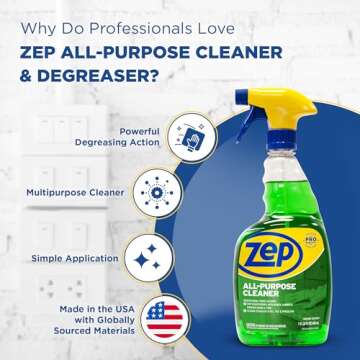 Zep All-Purpose Cleaner/Degreaser - Effortless Cleaning Solution