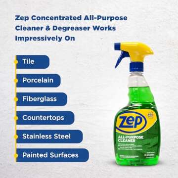 Zep All-Purpose Cleaner/Degreaser - Effortless Cleaning Solution
