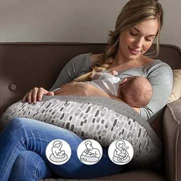 Boppy Nursing Pillow Luxe Support for Feeding Comfort