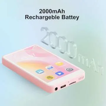 Oilsky 80GB MP3 Player with Android(Pink)