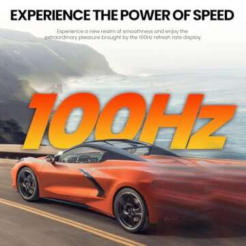 CRUA 24 Inch Curved Monitor, FHD(1920×1080P) 100HZ 120% sRGB Computer Monitors, Narrow Bezels on Three Sides, Blue Light Filter PC Monitor for Home, Office and Dormitory(HDMI, VGA)-White