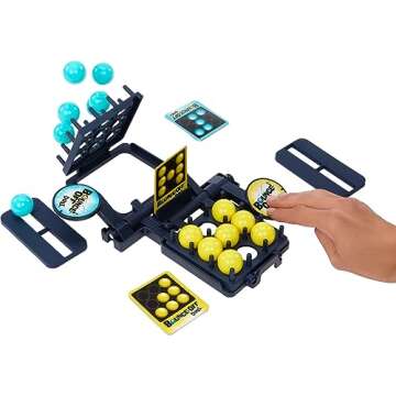 Mattel Games Bounce-Off Duel 2-Player Game for Kids, Teens, Families & Adults, Slam The Paddles & Ba...