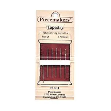 Piecemaker Tapestry Fine Sewing Needles Size 26 - The Best Choice for Cross Stitch