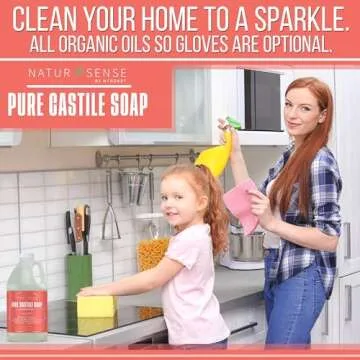 NTRSNS NaturSense Pure Castile Soap - 100% Organic & Gentle