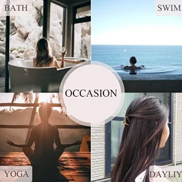 Brinie Gold Hair Clips Mini Claw Clips for Daily Elegance