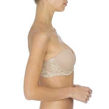 Natori Women's Feathers Strapless Plunge Multiway, Cafe, 34D