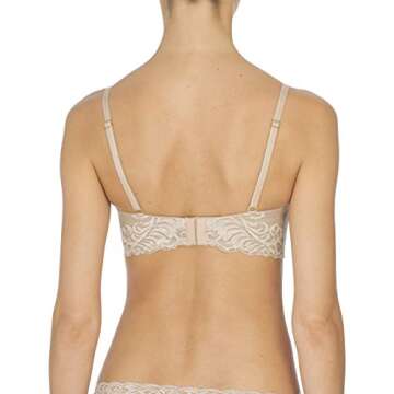 Natori Women's Feathers Strapless Plunge Multiway, Cafe, 34D