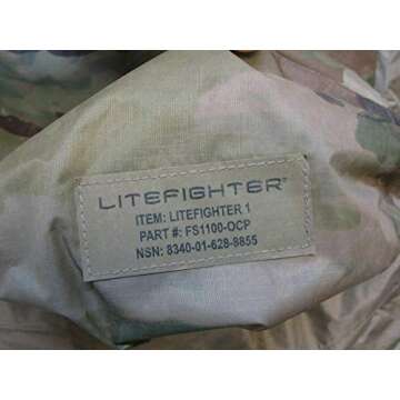 Lightweight 1-Person Combat Bivy Tent with Rainfly