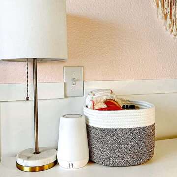 INDRESSME Woven Storage Basket - Stylish and Versatile