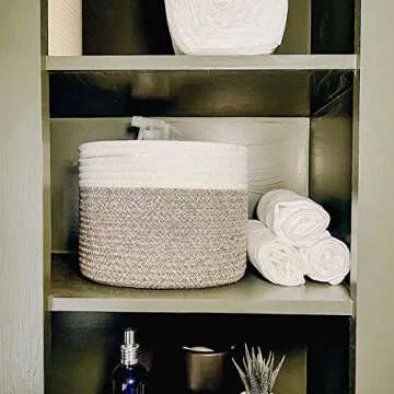 INDRESSME Woven Storage Basket - Stylish and Versatile
