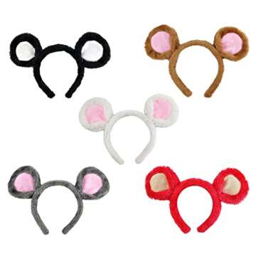 Adorable Soft Bear Ears Headbands for All Ages