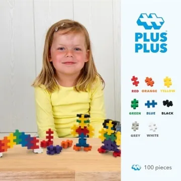 PLUS PLUS BIG STEM Building Toy for Toddlers 100 Pieces