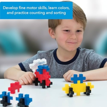 PLUS PLUS BIG STEM Building Toy for Toddlers 100 Pieces