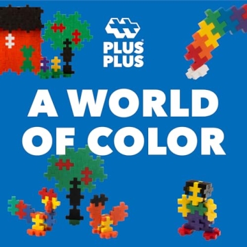 PLUS PLUS BIG STEM Building Toy for Toddlers 100 Pieces