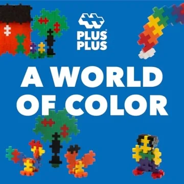 PLUS PLUS BIG STEM Building Toy for Toddlers 100 Pieces