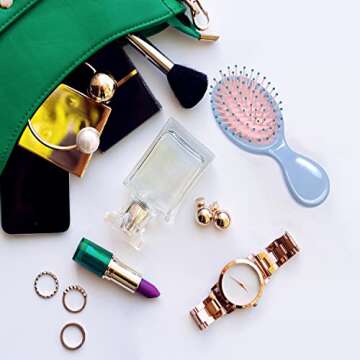 Portable Mini Wet Hair Brush Set for All Hair Types