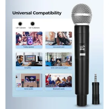 MAILANGSHI 2025 Wireless Microphone with 200 FT Range