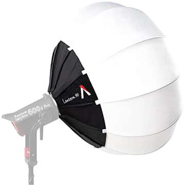 Aputure Lantern 90 Softbox Soft Light Modifier Bowens Mount for Mark II 120D II 300D II 300X LS60D&60X 100D&100X 200D&200X and Other Bowens Mount Light, Aputure Space Light Upgraded