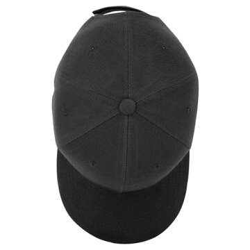 Gelante Plain Blank Baseball Caps Adjustable Back Strap Wholesale LOT 12 Pack- 001-Black