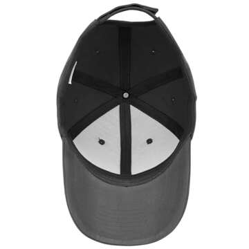 Gelante Plain Blank Baseball Caps Adjustable Back Strap Wholesale LOT 12 Pack- 001-Black