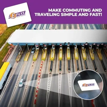 E-PASS Electronic Toll Sticker for Easy Toll Travel in FL, GA, NC
