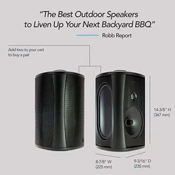 Definitive Technology AW6500 Outdoor Speakers - Exceptional Sound