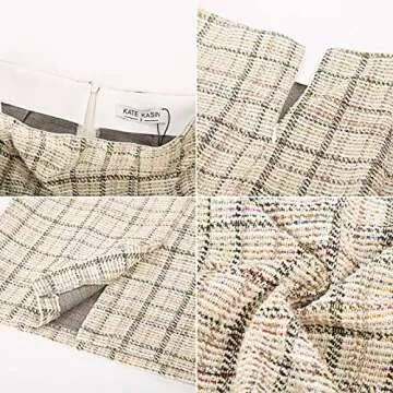 Kate Kasin Women's Business Tweed Pencil Skirt