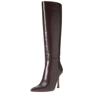 The Drop Women's Gemini Tall Heeled Boot Wine, 8.5