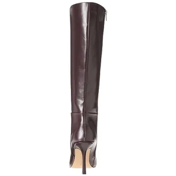 The Drop Women's Gemini Tall Heeled Boot Wine, 8.5