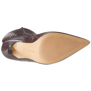 The Drop Women's Gemini Tall Heeled Boot Wine, 8.5