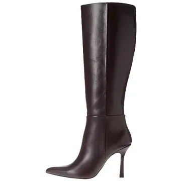 The Drop Women's Gemini Tall Heeled Boot Wine, 8.5