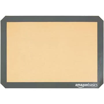 AmazonBasics Non-Stick Silicone Baking Mats - Pack of 2