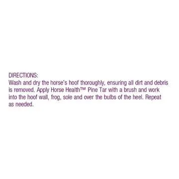 Flagline Horse Health Pine Tar, Natural Topical Antiseptic for Use on Horse Hooves, Helps Retain Moisture, Helps Keep Hooves from Cracking and Splitting, 32 Fluid Ounces