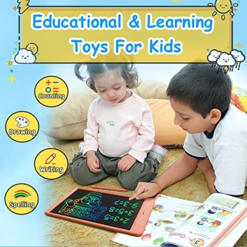 10 Inch LCD Writing Tablet for Kids - Educational & Fun