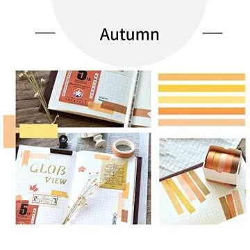 Etncy Life Washi Tape Set 40 Decorative Rolls for Crafting