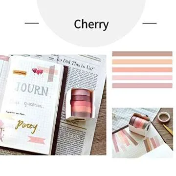 Etncy Life Washi Tape Set 40 Decorative Rolls for Crafting