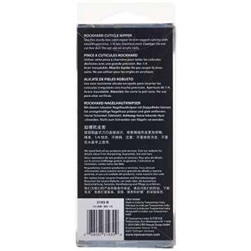 Tweezerman Stainless Steel Cuticle Nipper for Perfect Nails