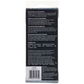 Tweezerman Stainless Steel Cuticle Nipper for Perfect Nails